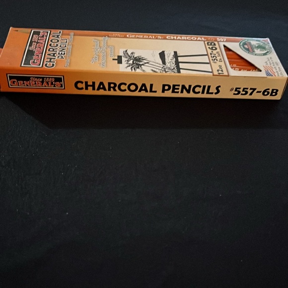 GENERAL’S CHARCOAL PENCILS #557 6B - Picture 4 of 7
